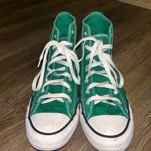 Converse Green High-Top Sneakers